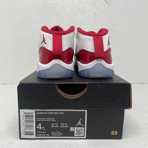 Nike Air Jordan 11 Retro TD “Cherry” 2023 - Picture 4 of 4